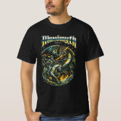 Heroic Quest Vintage Fantasy Design Tシャツ (正面)