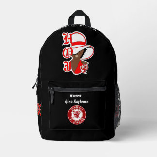 Heroine of Jericho HOJ Backpack Personalized プリントバックパック
