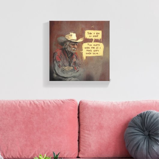 Heróis キャンバスプリント (インサイチュ (リビング))