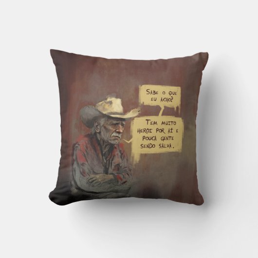 Heróis クッション (正面)