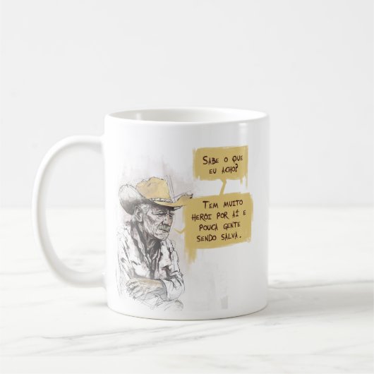 Heróis コーヒーマグカップ (左)