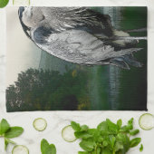 heron湖 キッチンタオル (折り畳み)