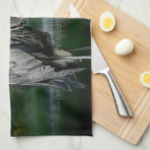 heron湖 キッチンタオル (四つ折り)