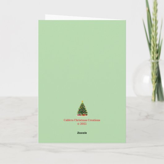 Heron Christmas Card シーズンカード (裏面)