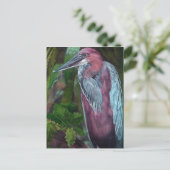 Heron Standing Alone 2ポストカード ポストカード (スタンド正面)