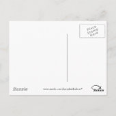 Heron Standing Alone 2ポストカード ポストカード (裏面)