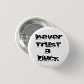 Herondaleは-決してアヒルのバッジを信頼しません 缶バッジ (正面&裏面)
