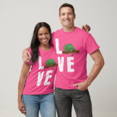Herpetologist I Love My Pet Veiled Chameleon Tシャツ (ユニセックス)