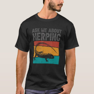 Herpinについて頼Herpetology私 Tシャツ