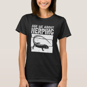 Herpinについて頼Herpetology私 Tシャツ