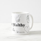 Herr Maltby コーヒーマグカップ (正面右)