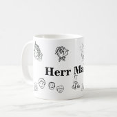 Herr Maltby コーヒーマグカップ (正面左)