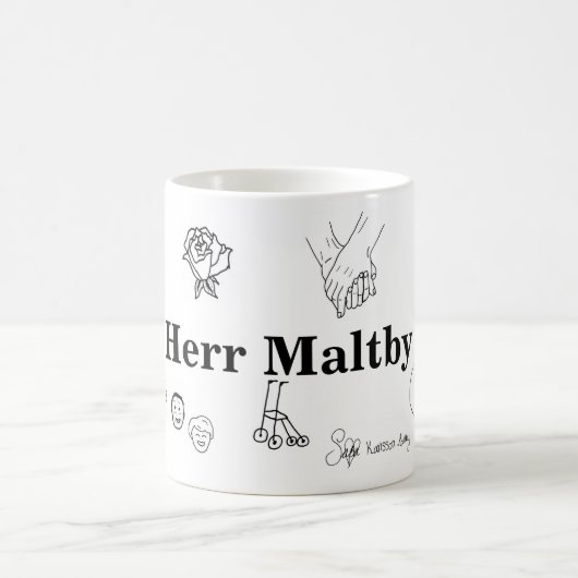 Herr Maltby コーヒーマグカップ (中央)