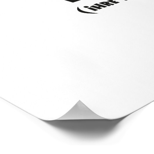 Herr Ober -Pappa Ante Portas - Loriot Herr Ober ポスター (角)