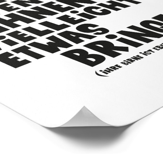 Herr Ober - Pappa Ante Portas - Loriot Herr Ober ポスター (角)