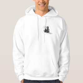 Herren Kapuzen-Sweatshirt mit Gabelstapler Grafik パーカ