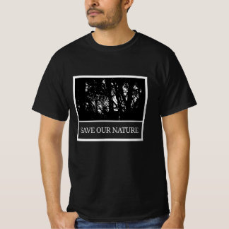 Herren T-Shirt "Save Our Nature" Tシャツ