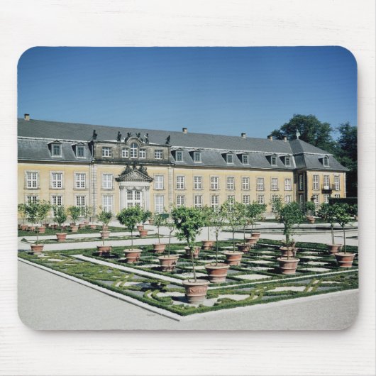 Herrenhausenのorangeryの眺め マウスパッド (正面)
