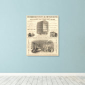 Herringの特許チャンピオンサフェス キャンバスプリント (インサイチュ (ウッドフロア))