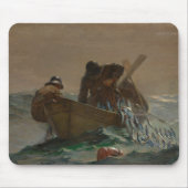 "Herring Net" 航海のヴィンテージ・アート・マウス・パッド マウスパッド (正面)