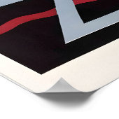 Herron American Bittern Zoo Bird Advertising ポスター (角)