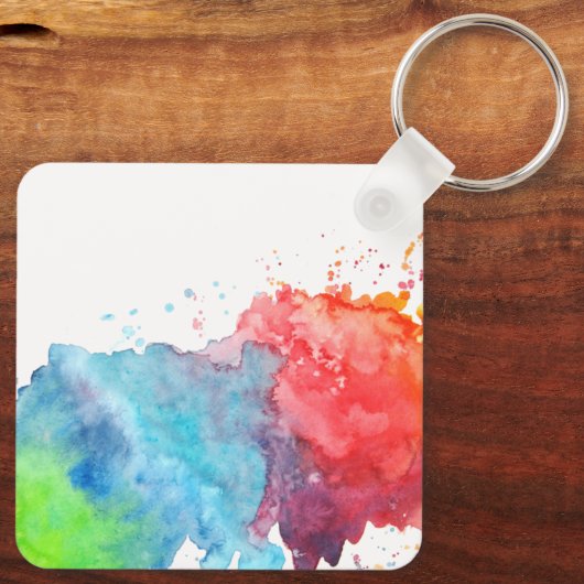 Herrschende Katze mit Krone und Zepter キーホルダー (裏面)