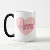 Hers Heart Mug モーフィングマグカップ (左)