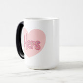 Hers Heart Mug モーフィングマグカップ (正面左)