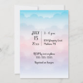 HERS & HERS Lesbian Wedding Shower 招待状 (裏面)