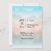 HERS & HERS Lesbian Wedding Shower 招待状 (裏面)