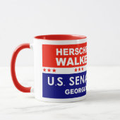 Herschel Walker US Senate Georgia 2022 マグカップ (左)