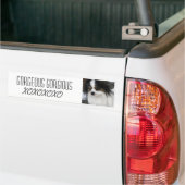 Hersheyのキスの英雄Merch バンパーステッカー (トラック上)