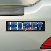 Hersheyのバンパー バンパーステッカー (車上)