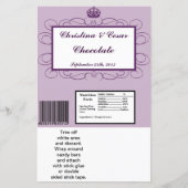 Hershey's Largeバーラッパ王室のパープルクラウン/スワイ (正面)