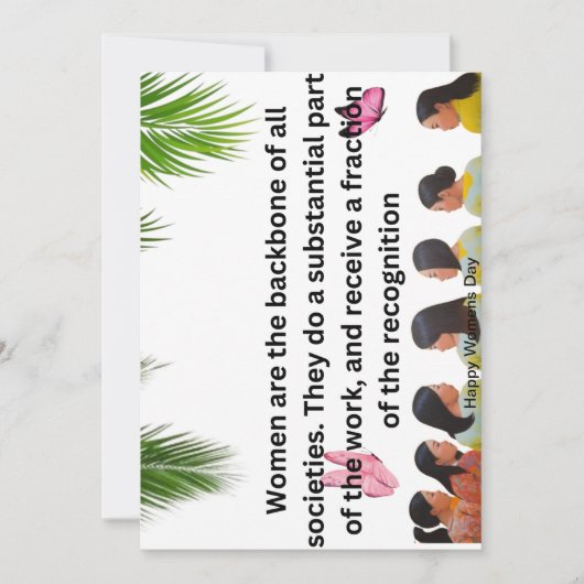 HerStory：女国際的の日のグリーティングカード» シーズンカード (正面)