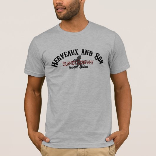 Herveauxおよび息子 Tシャツ (正面)
