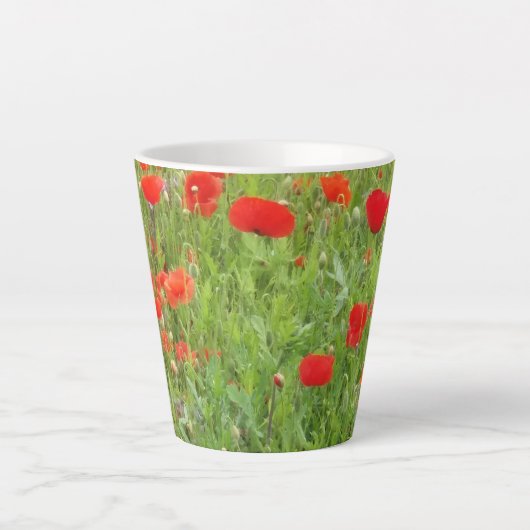 herz カフェラテマグ (正面)