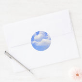 Herz aus Wolken ラウンドシール (封筒)