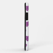 Herz Glitzer pink rosa Case-Mate iPhoneケース (裏面/右)