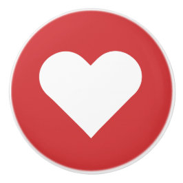 Herz ♥ Heart ♥ Herzen ♥ Hearts retro セラミックノブ