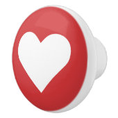 Herz ♥ Heart ♥ Herzen ♥ Hearts retro セラミックノブ (右)