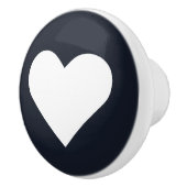 Herz ♥ Heart ♥ Herzen ♥ Hearts retro セラミックノブ (右)