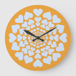 Herz ♥ Heart Sun ラージ壁時計