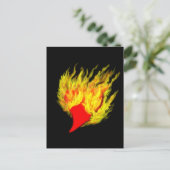 Herz in Flammen ポストカード (スタンド正面)