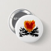Herz in Flammen 缶バッジ (正面&裏面)