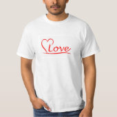 Herz mit Liebe Tシャツ (正面)