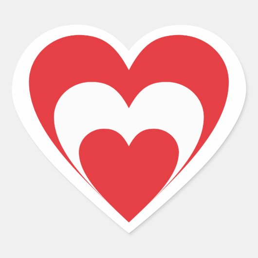 Herz Österreich heart Austria ハートシール (正面)