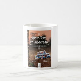 Herz über ins Abenteuer - Buchcover コーヒーマグカップ