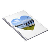 Herzblick – Notizblock mit Naturmotiv ノートブック (右側)