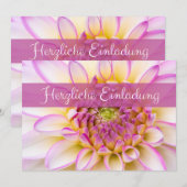 Herzliche Einladung zu jeder Gelegenheit! 招待状 (正面/裏面)